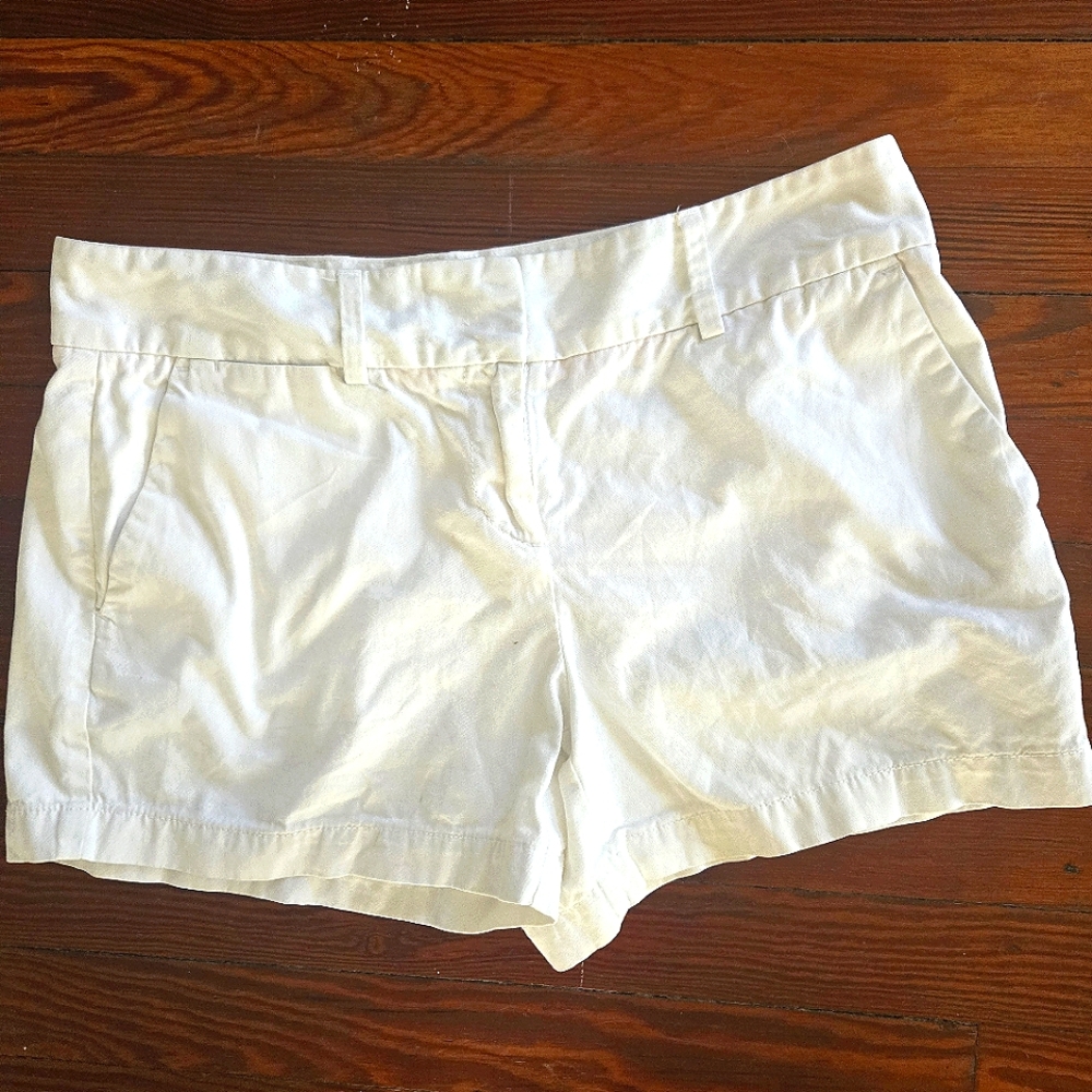 LOFT White Cotton Women's Shorts